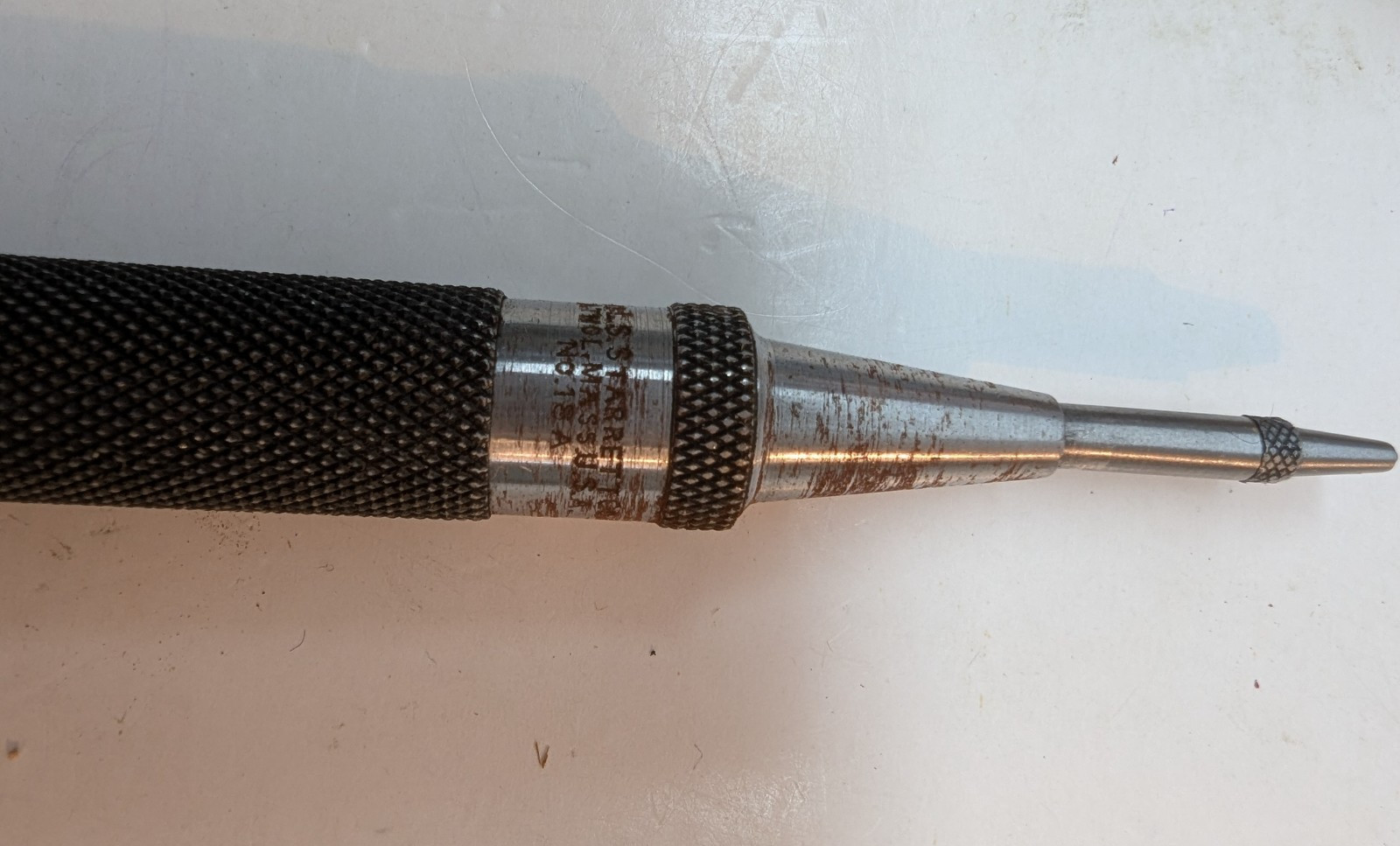 Starrett No. 18A Center Punch Stroke with Adjustable Stroke 5 Inch with Box gallery