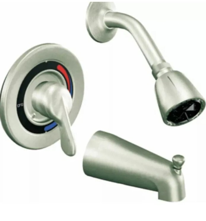 New Moen CornerstoneTrim Bath Faucet Kit 40311CBN Brushed Nickel gallery