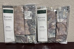 Croscill Classics Catania Blouson Valance 94in W x 15in Antique Vintage
