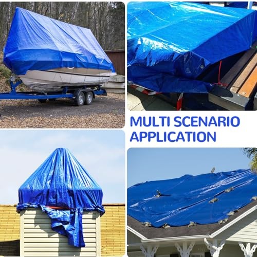 Pool Pads for Above Ground Pool, Pool Mat Tarp for Under Pool Ground Cloth 18FT gallery