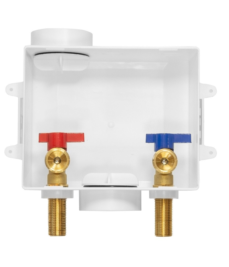 EFIELD Washing Machine Outlet Box ,With Brass Valves , 1/2" MIP Sweat Connection gallery