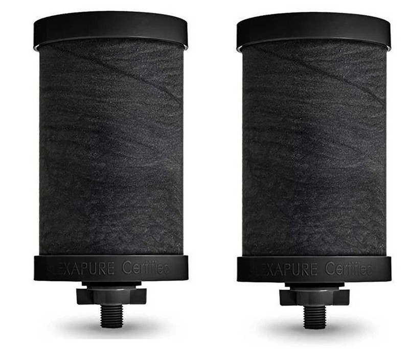 2 Pack Alexapure Pro Certified Replacement Water Filter Gravity Purifier System gallery
