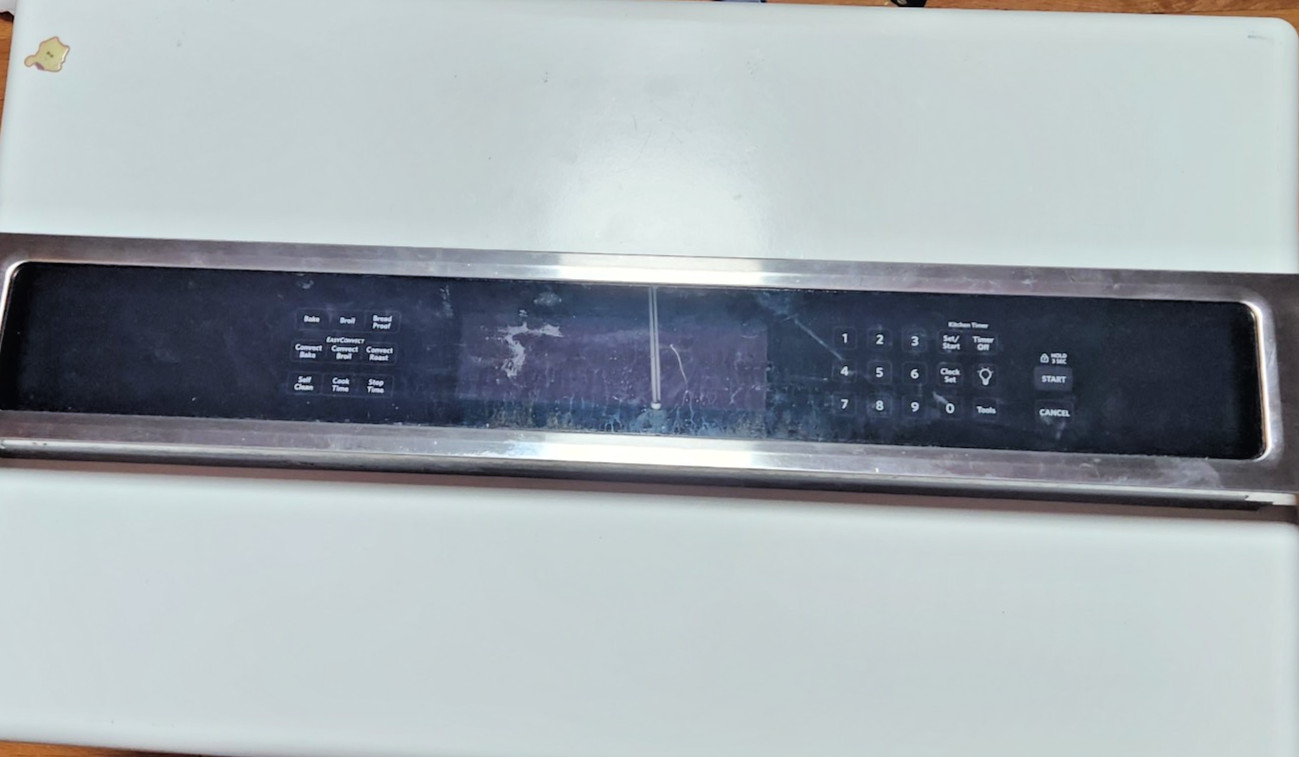 KitchenAid Wall Oven ~ Control Touch Panel SS W10617328 ~ Tested Genuine OEM gallery