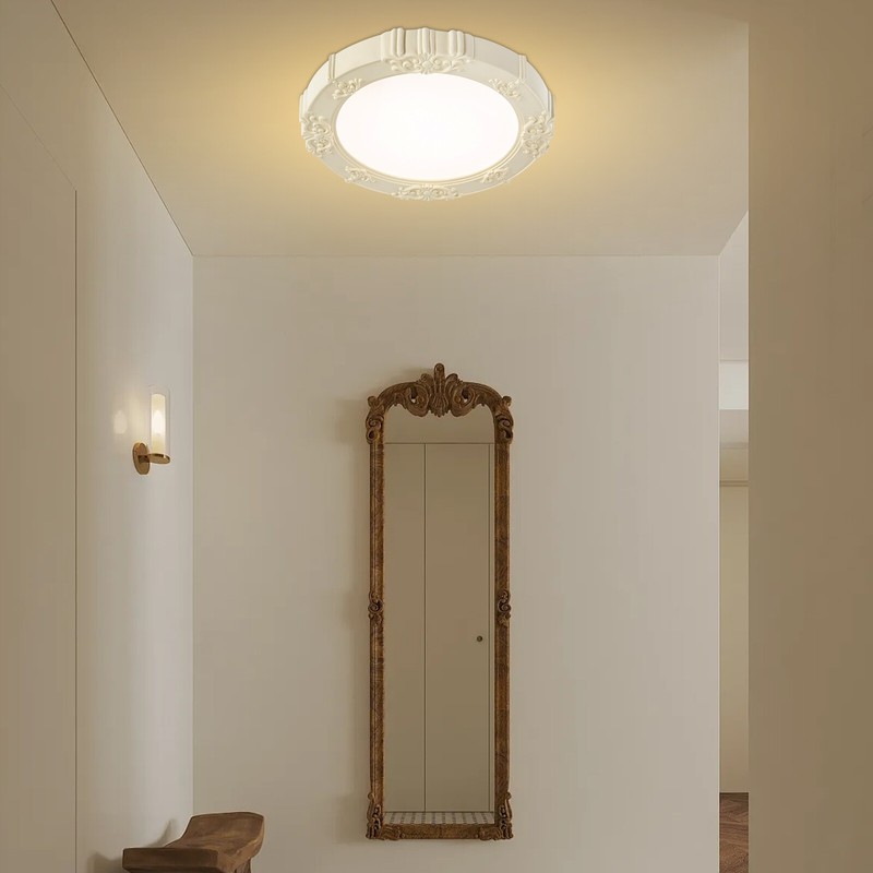 Modern Flush Mount Ceiling Light Acrylic LED Dimmable Chandelier Lamp Fixture gallery