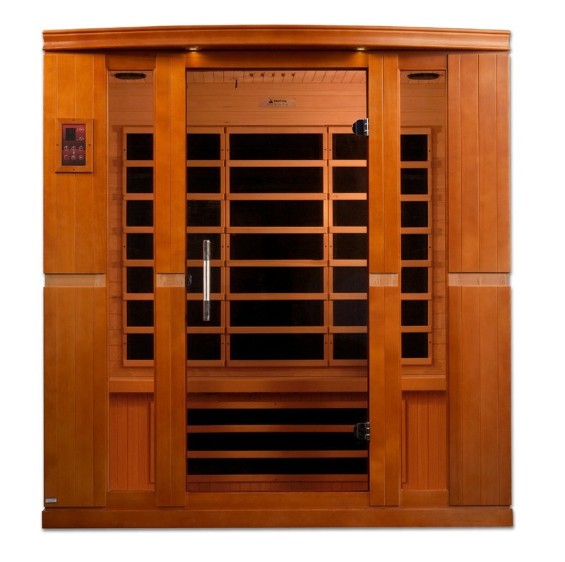 Dynamic 4 Per Far Infrared Sauna Bergamo Series, 8 Carbon Heating Panels Low EMF gallery