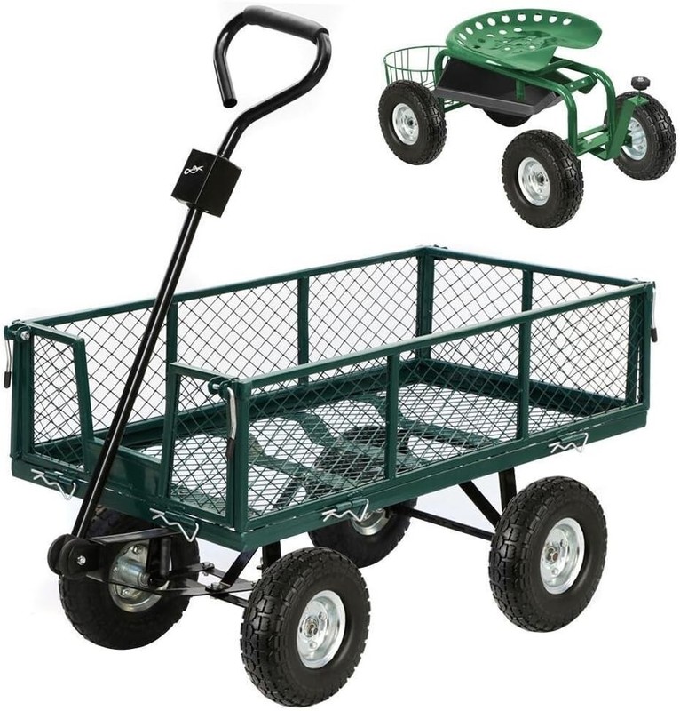 4.10/3.50-4 Polyurethane Solid Wheel Non-Rubber Tires for Garden Wagon Cart gallery