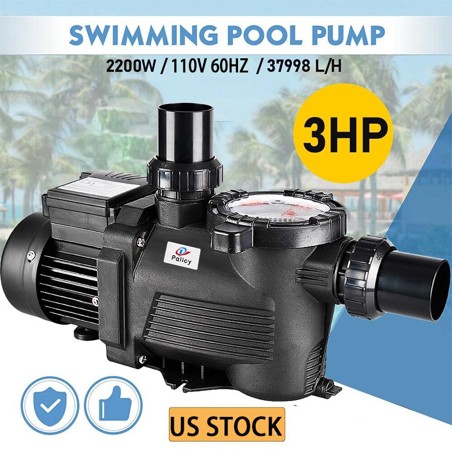 US SUPPLY 3HP Hi-Speed Super Pump For In-Ground Swimming Pools Pump For Hayward gallery