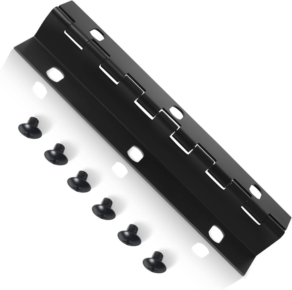 Mailbox Door Hinge,Mailbox Hinge Replacement Parts for 6.3"x1"x1", Black