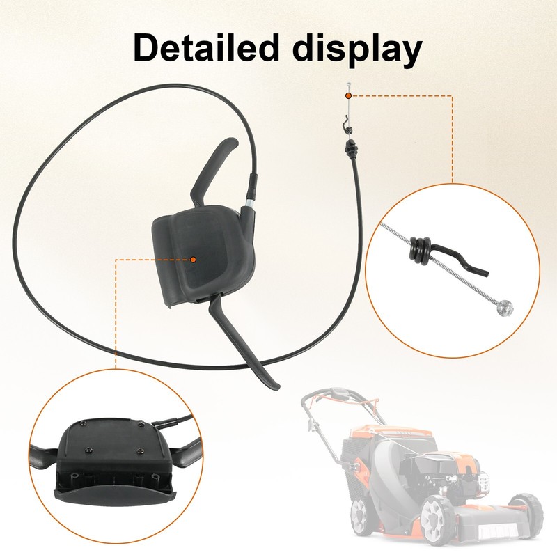 Self-Propelled Mower Control Handle For Craftsman Husqvarna HU775H HU700 HU800 gallery