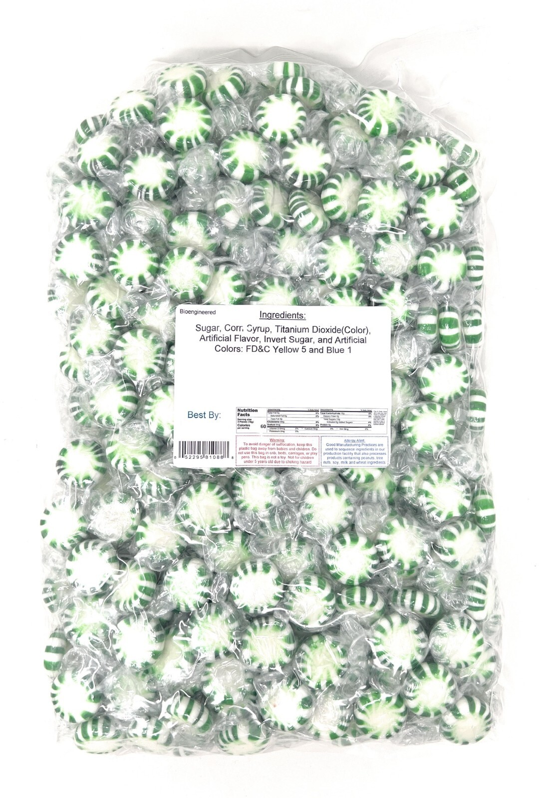 Spearmint Starlight Mints Wrapped Candy - 4 lbs. ~ YANKEETRADERS® ~FREE SHIPPING gallery