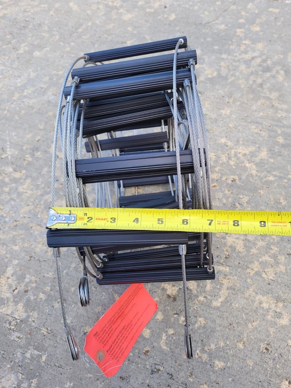 35ft Cable Fire Escape Ladder Emergency 35 foot Portable gallery
