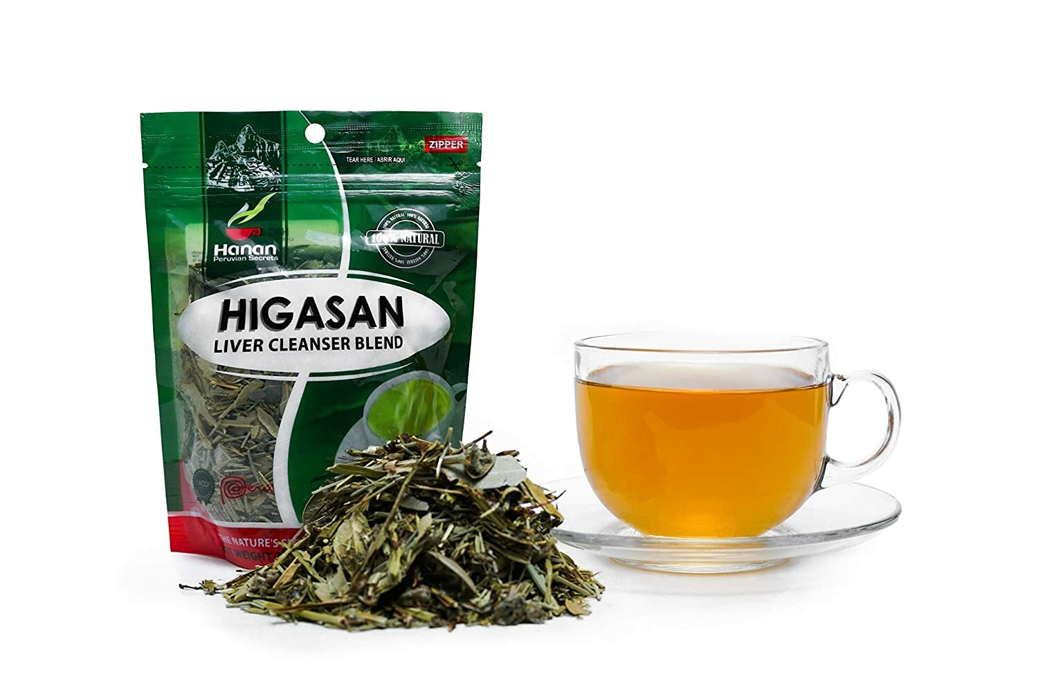 Hanan Peruvian Secrets Higasan Herbal Tea | 100% Natural Liver Cleanser | 1.76oz gallery