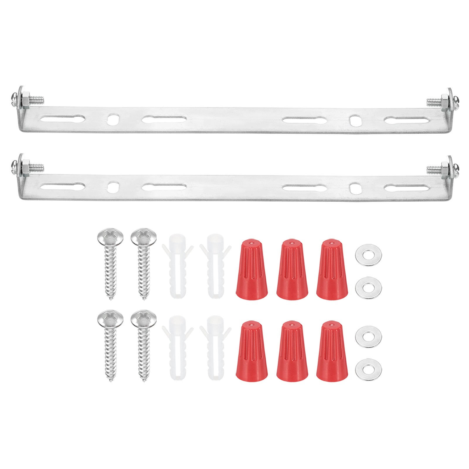 2 Set 190mm (7.5") Universal Light Fixture Mounting Bracket Kit with Screw gallery