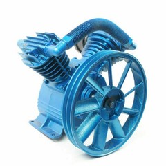 Air Compressor Pump Motor Head Double Stage V-Style 21CFM 5HP 175 PSI 2-Cylinder