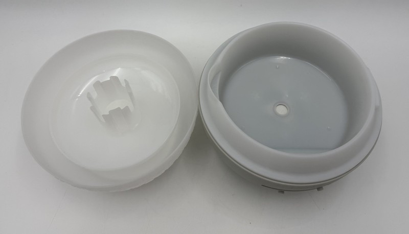 Scentsy Fleur Gray Deluxe Oil Diffuser with Light Modes ~ Pre-owned gallery