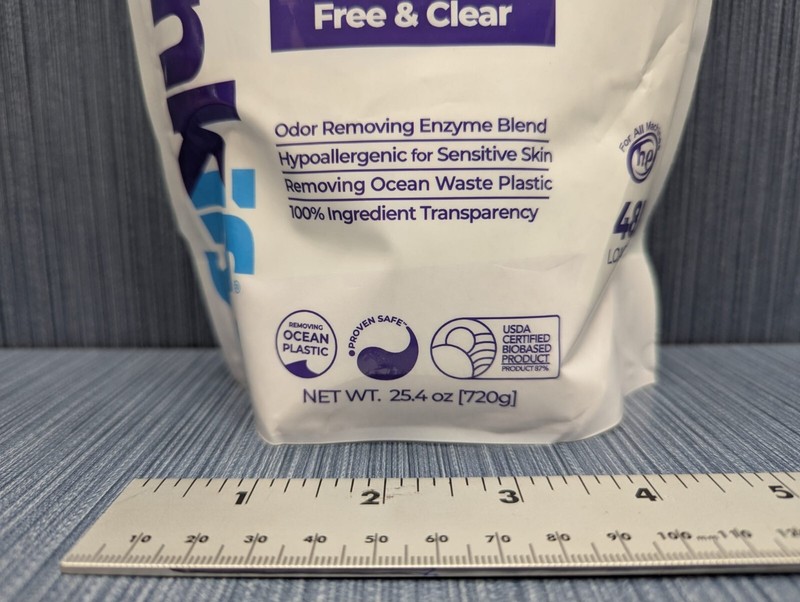 Defunkify Non-Toxic Laundry Booster Free & Clear 25.4 oz 48 Loads gallery