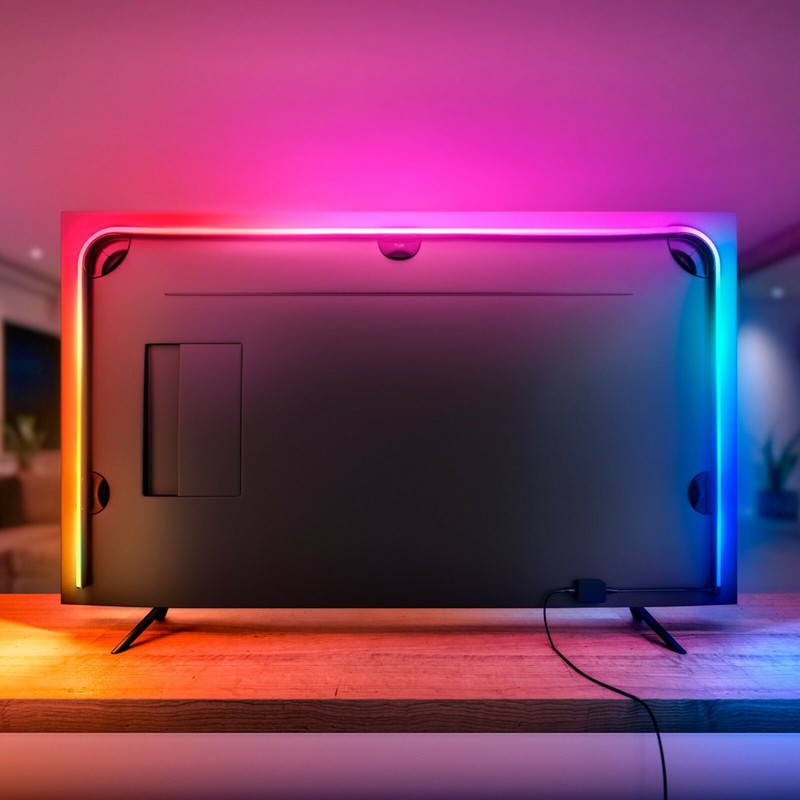 Philips - Hue Play Gradient Lightstrip 65"-70" TV Smart Home LED 560417 "READ" gallery