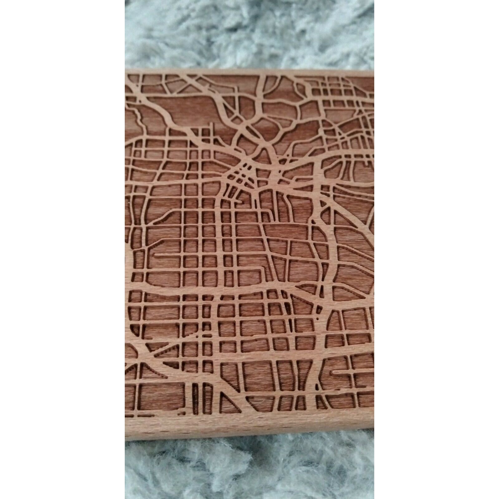 Greenline Goods Beech Wood Coasters - Wooden Coaster Set for Los Angeles, CA gallery