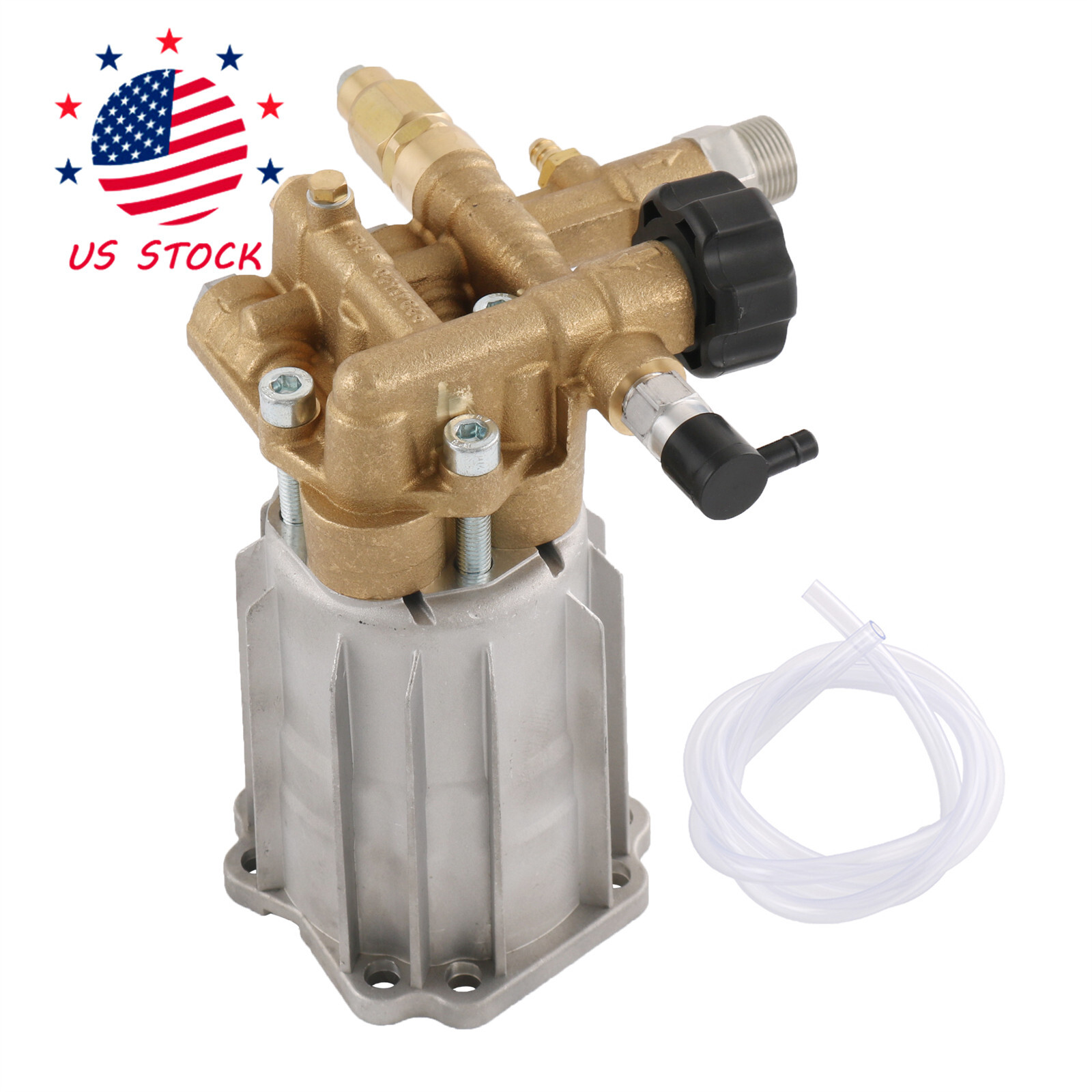 For RMV2.5G30 PRESSURE WASHER PUMP AXIAL, 2.5GPM 3000 PSI, 3400 RPM, 3/4" SHAFT gallery
