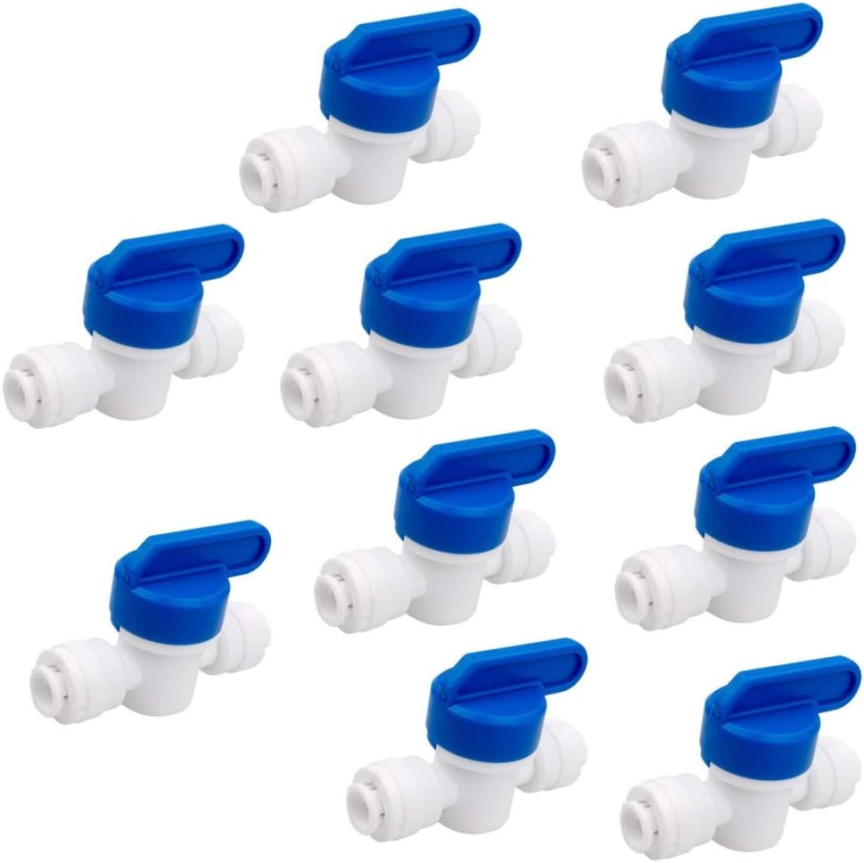 1/4 inch OD Tubing&Hose&Pipe Use Inline Common is white, the lock blue gallery