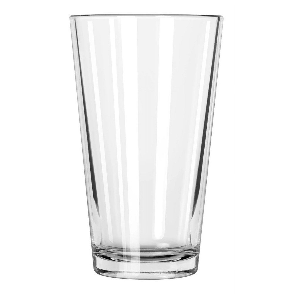 (4 pack) 16 oz Clear Pint Glass gallery