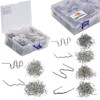 Rosfix Plastic Staple Set - 6 Types | 600 Pieces | Steel 0.6-0.8mm gallery