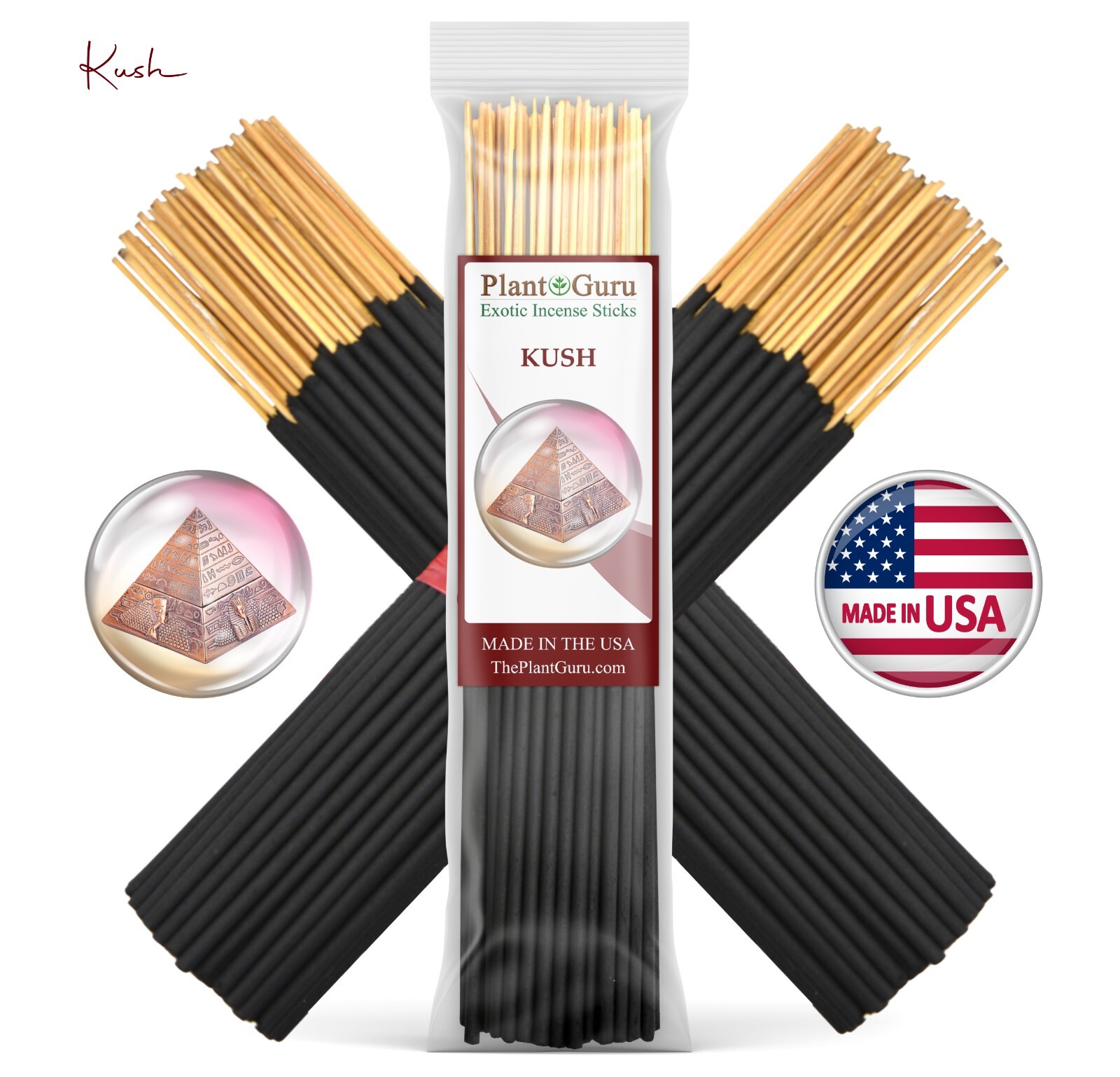 KUSH Incense Sticks 7" Bulk Pack Wholesale Hand Dipped Lot gallery