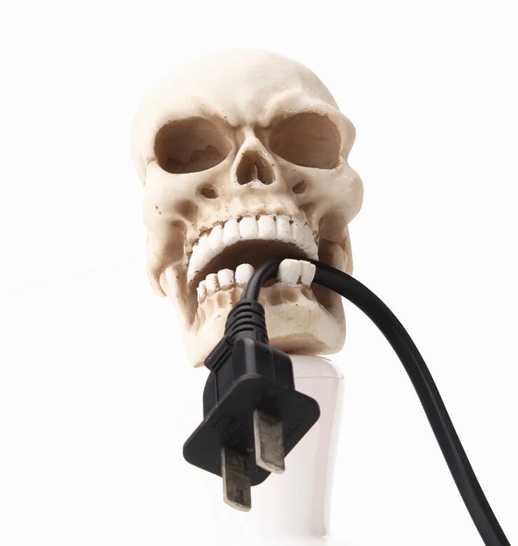 Skull Key Storage Hook Wall Mount Statue Fairy Sculpture Figurine Home Decor gallery