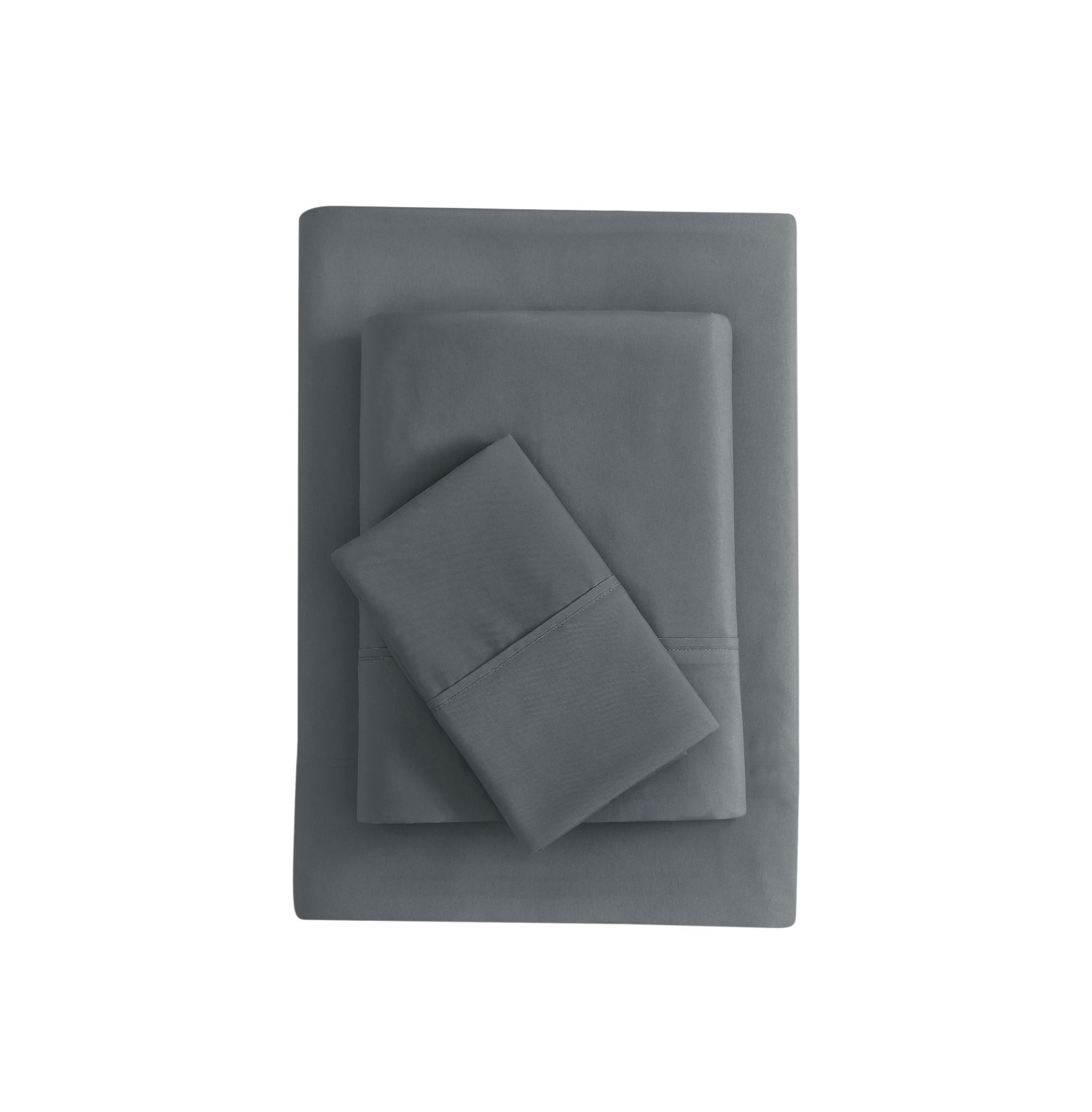 Mainstays Super Soft Brushed Microfiber Bed Sheet Set,Soothing Gray,Twin-XL, 3. gallery