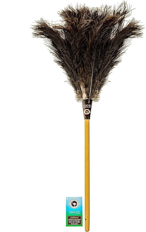 Ostrich Feather Dusters, , Mini Duster, 14" L gallery
