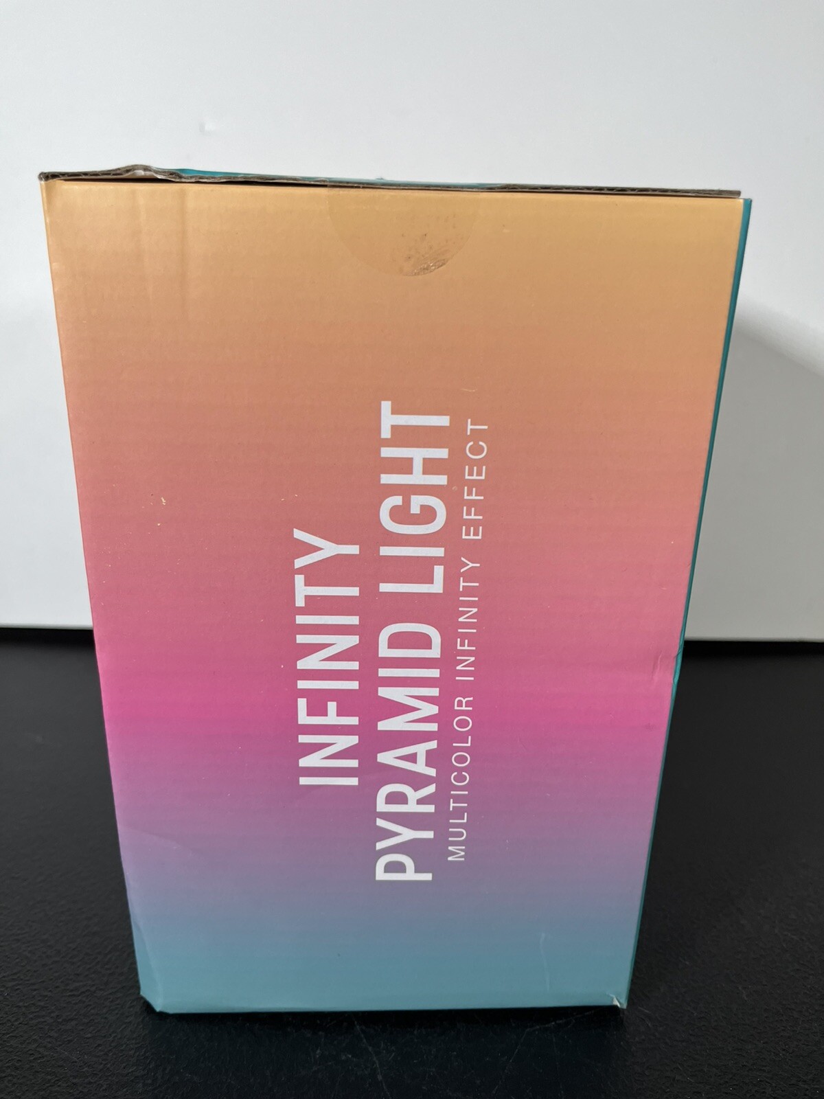 Infinity Pyramid Table Lamp, LED, Magical, Colorful Infinite Night Light Glow gallery