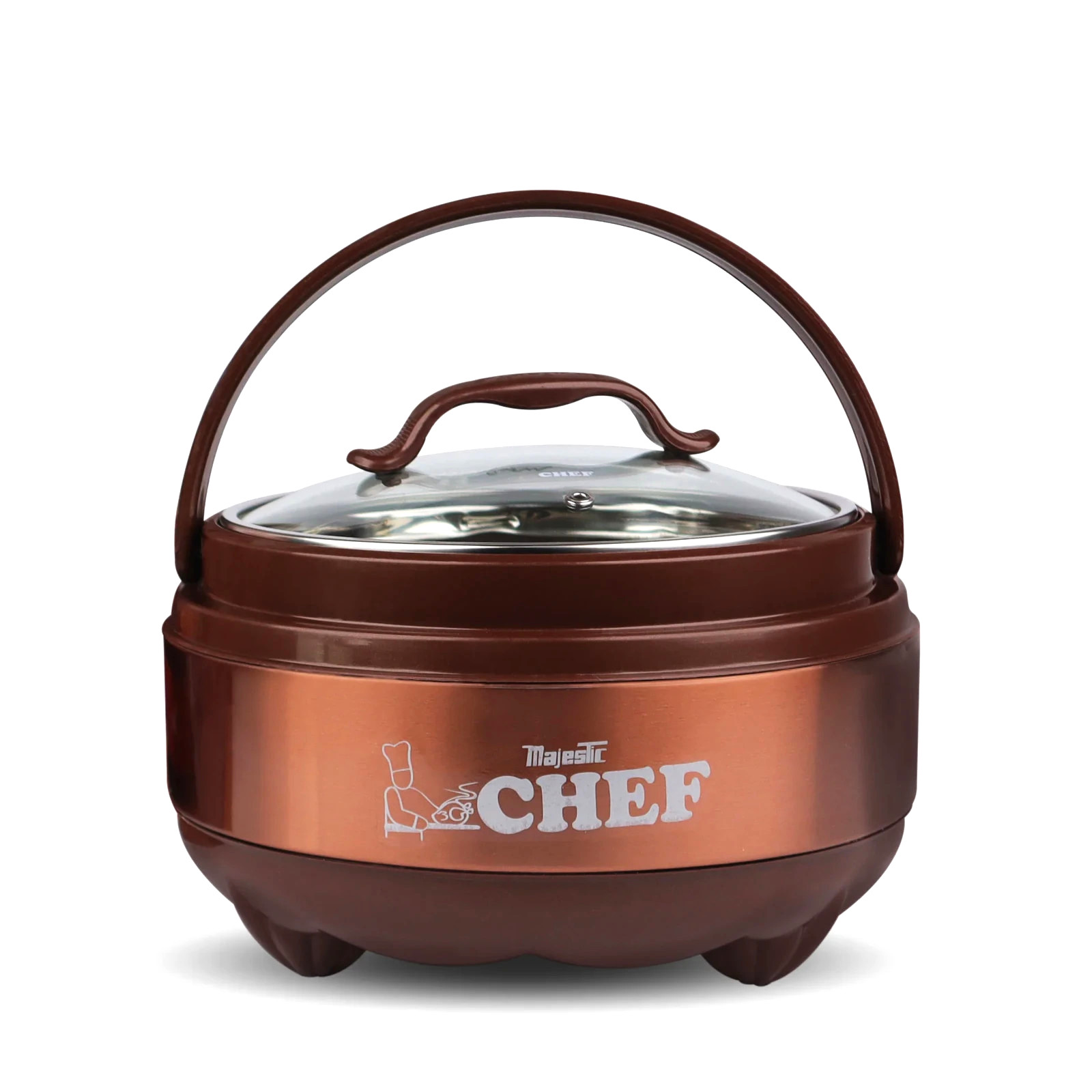 Bespoke Handmade (royal) Chef Stainless Steel Clarion Hot Pot With Glass Lid gallery