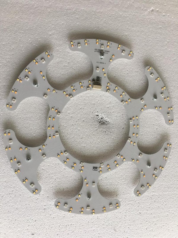 7 Color Changes LED Light Panel 36W Led Driver Replacement for 42" Ceiling Fans gallery