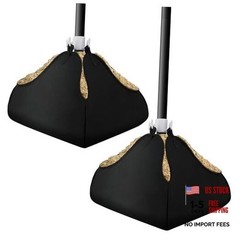 DECOHS Beach Umbrella Base Weight- 600D Oxford Cloth Sun Umbrella 2 Sets
