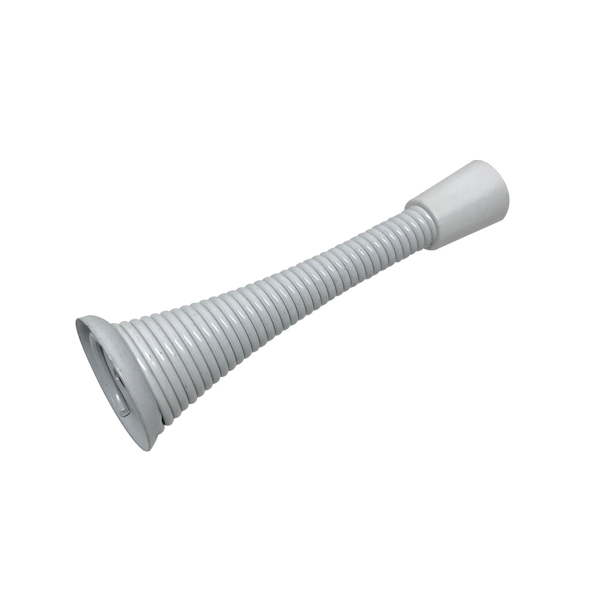 Spring Door Stop 3" Heavy Duty Stopper Steel w/ Plastic Bumper, gallery