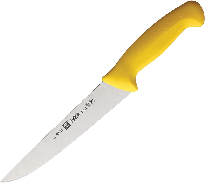 Henckels Zwilling Master Chef Butcher Kitchen Knife 8" Steel Blade Synthetic gallery