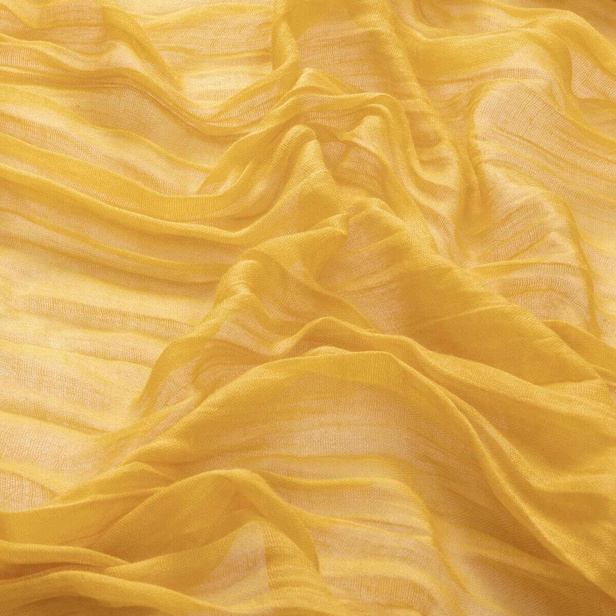 MLMW 6 Pack Gold Yellow Cheesecloth Table Runner Sheer Gauze Cheese Cloth 160 gallery