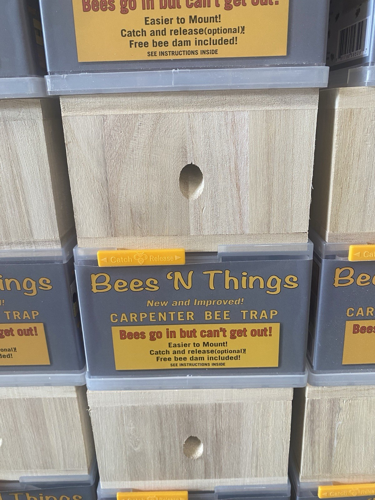 Bees 'N Things Outdoor Carpenter Bee Traps, NEW X 5 -- 5 Traps gallery
