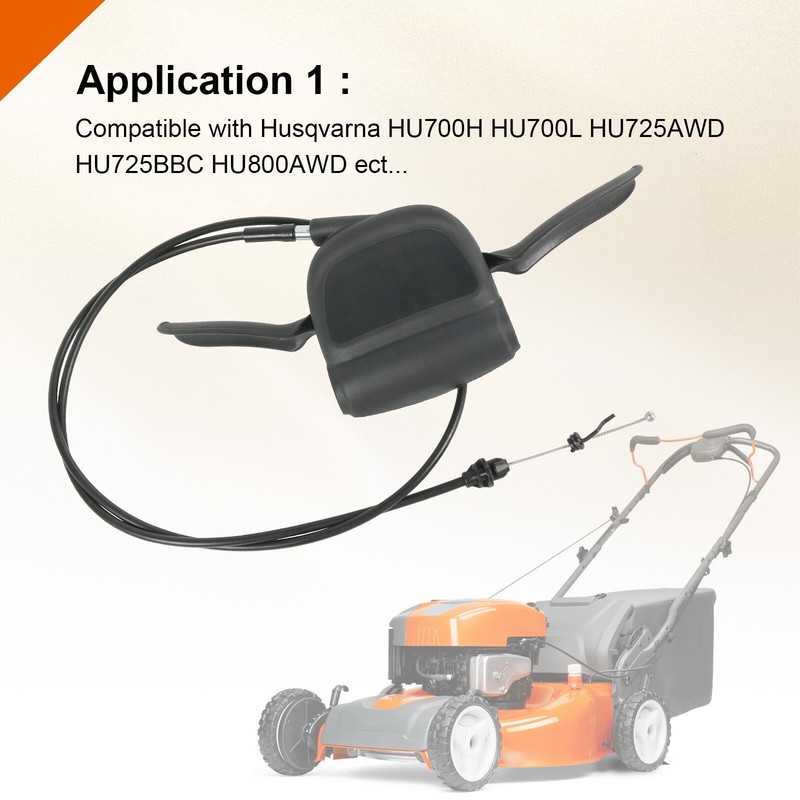 Self-Propelled Mower Control Handle For Craftsman Husqvarna HU775H HU700 HU800 gallery