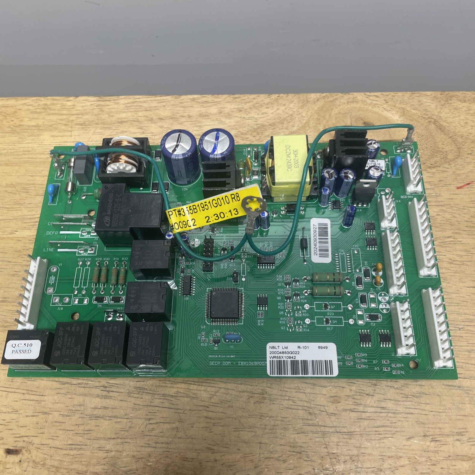 200D4850G022 WR55X10942 Main Control Board GE gallery