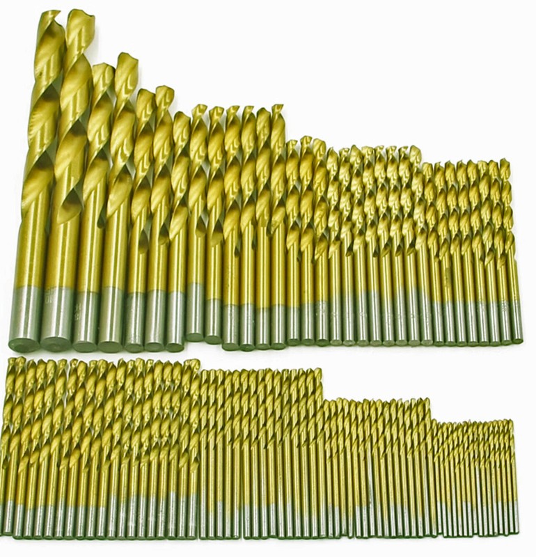 HSS Drill Bit Set Titanium Coated 230Pcs/99Pcs Round Shank Drill Metal Steel gallery