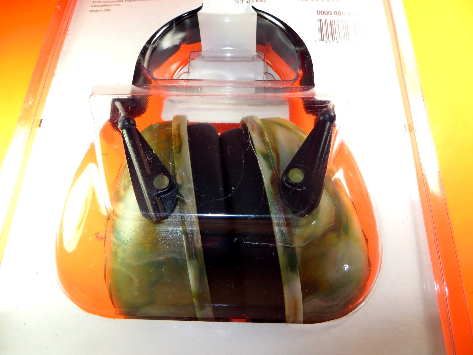STIHL Camouflage Hearing Protector Ear Muffs 25db, 0000-884-0513 NEW gallery