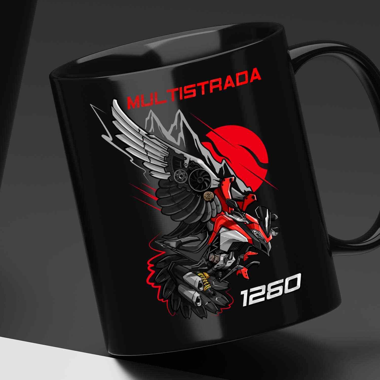 Ducati Multistrada 1200 1260 2015-2020 Motorcycle Coffee Mug 11OZ, Bikers Gift gallery