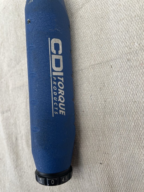 CDI MICRO ADJUSTABLE SCREWDRIVER 401SM RANGE 5-40 INCH POUNDS 1/4 INCH gallery