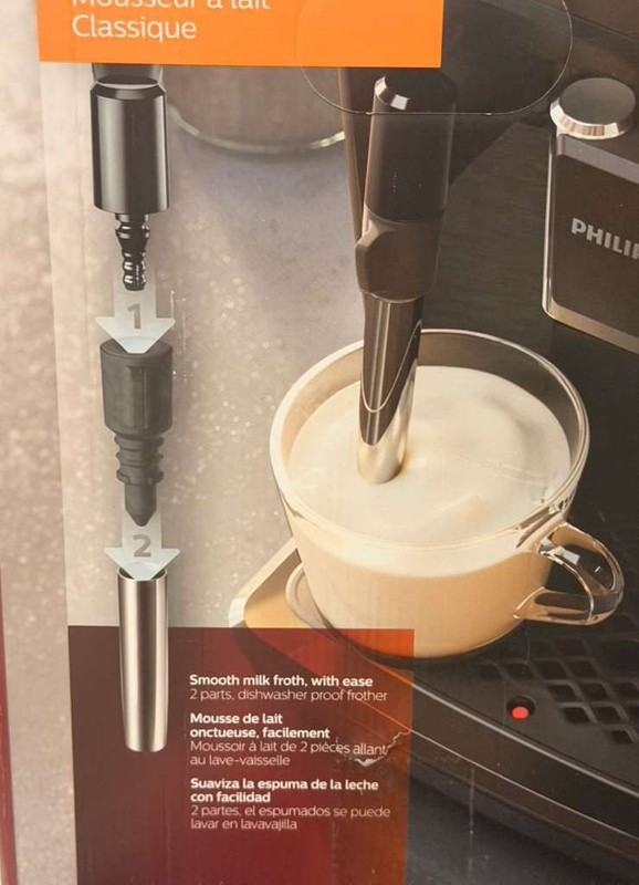Philips 1200 Series Fully Automatic Espresso Machines w/ Milk Frother, EP1220/04 gallery