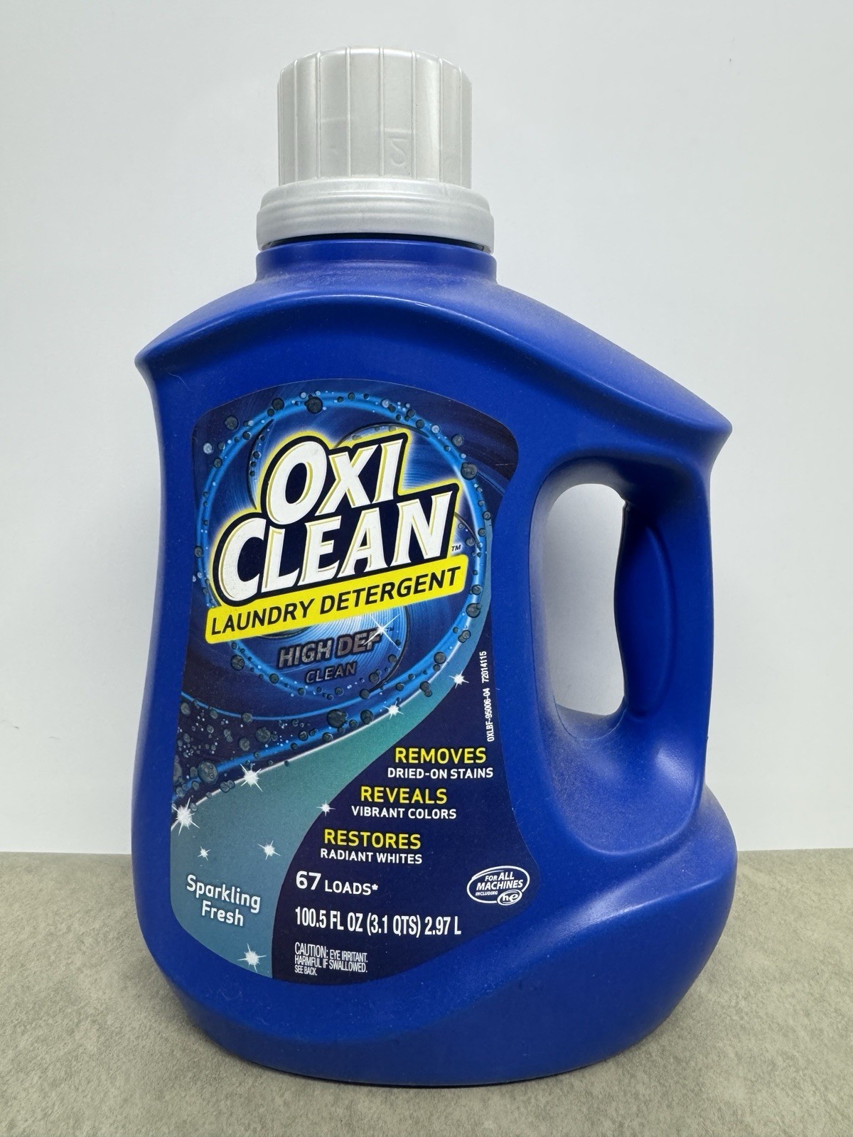 OxiClean Liquid Laundry Detergent Sparkling Fresh 100.5oz 67 Loads HE gallery