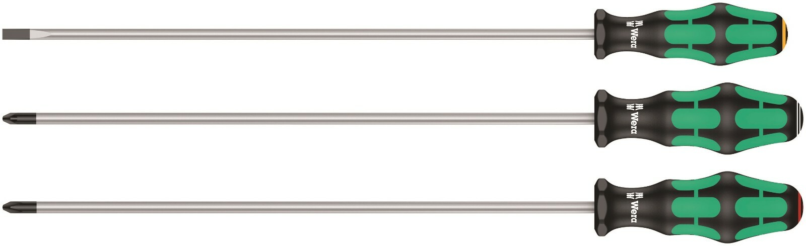 Wera 335/350/355/3 Kraftform Plus Screwdriver Set 300 mm Long 05347735002 gallery