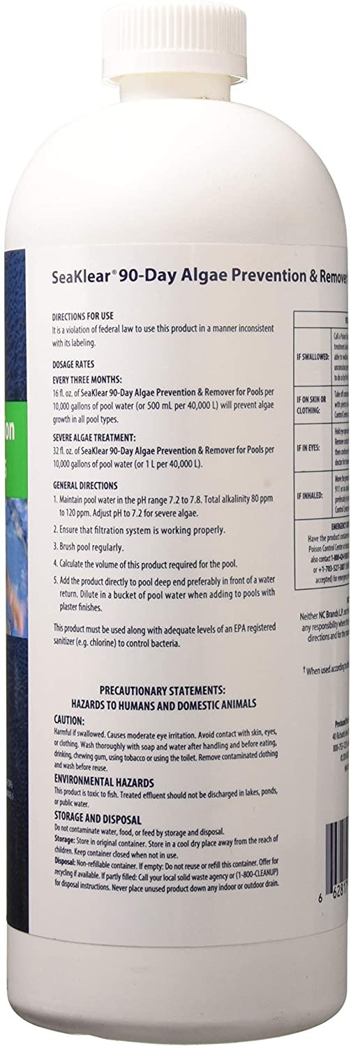 SeaKlear 90-Day Algae Prevention & Remover, 1 Qt gallery
