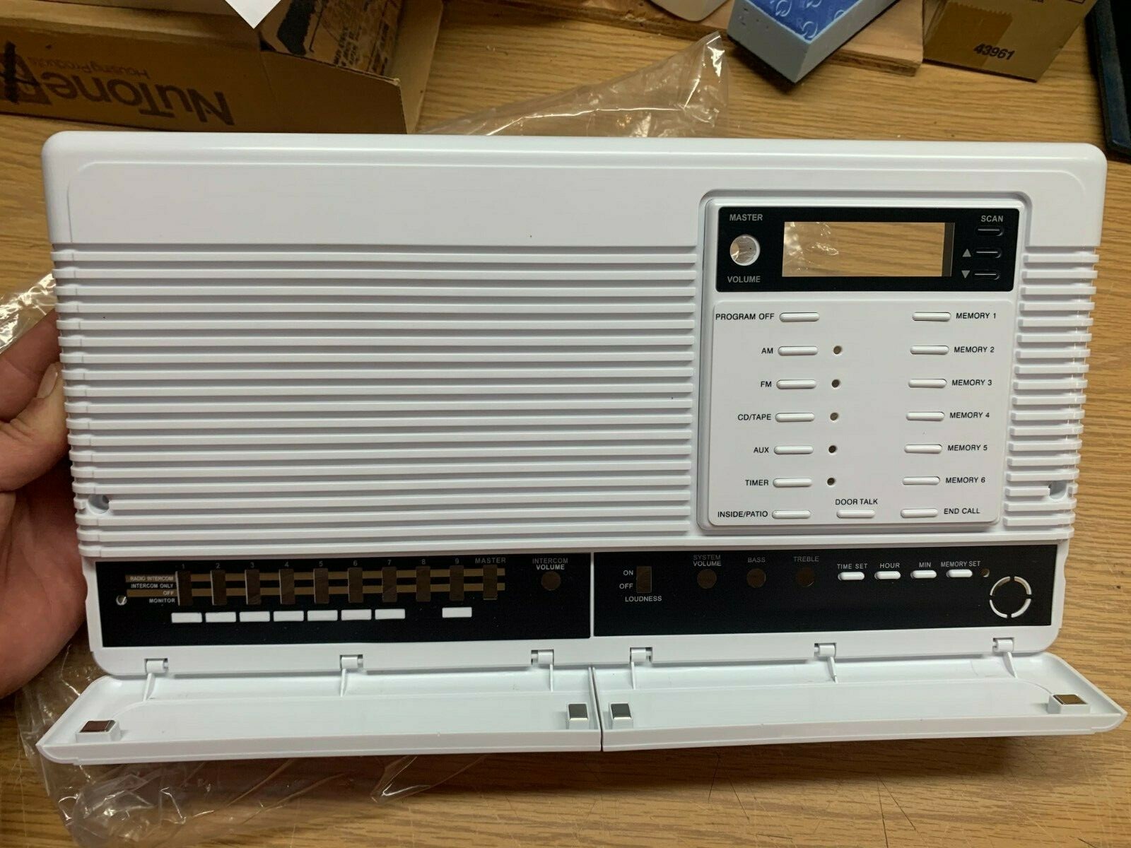 SCFM Replacement faceplate for IMA-3303 & IM-3303 Nutone intercom Bright White gallery