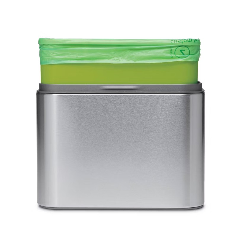 simplehuman Compost Caddy Silver gallery